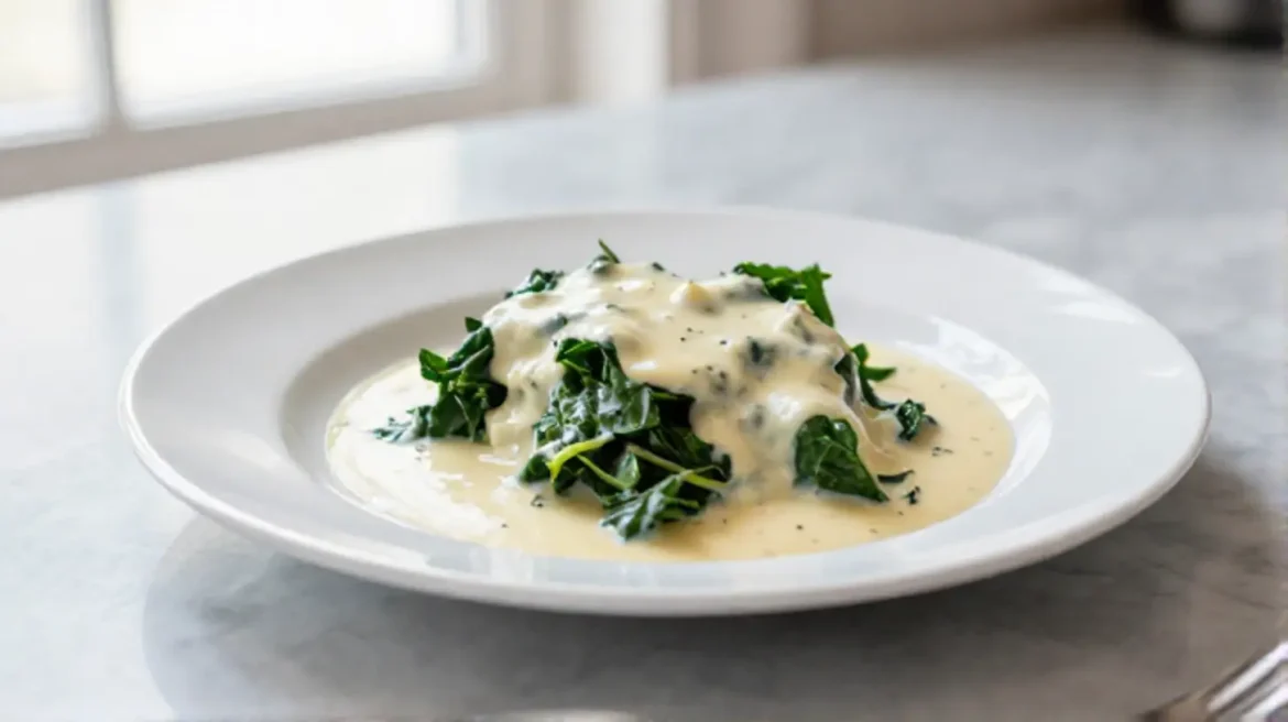 Blettes à la béchamel au Cookeo, savoureuses et crémeuses.