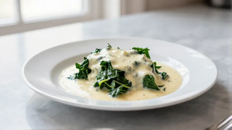 Blettes à la béchamel au Cookeo, savoureuses et crémeuses.