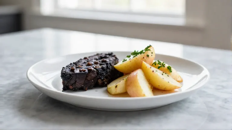 Boudin noir aux pommes au Cookeo, sucré et savoureux