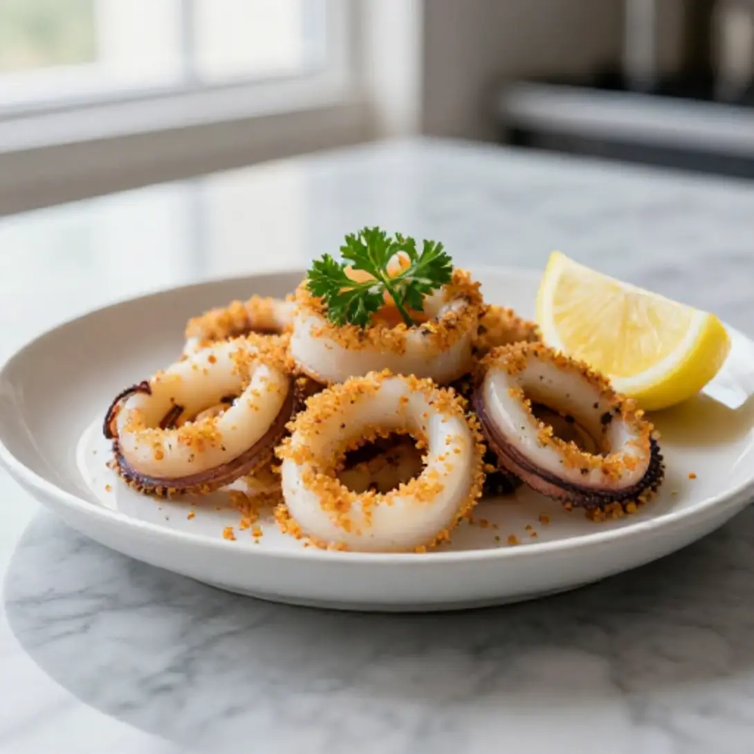 Calamars à la romaine au Cookeo - liste des ingrédients