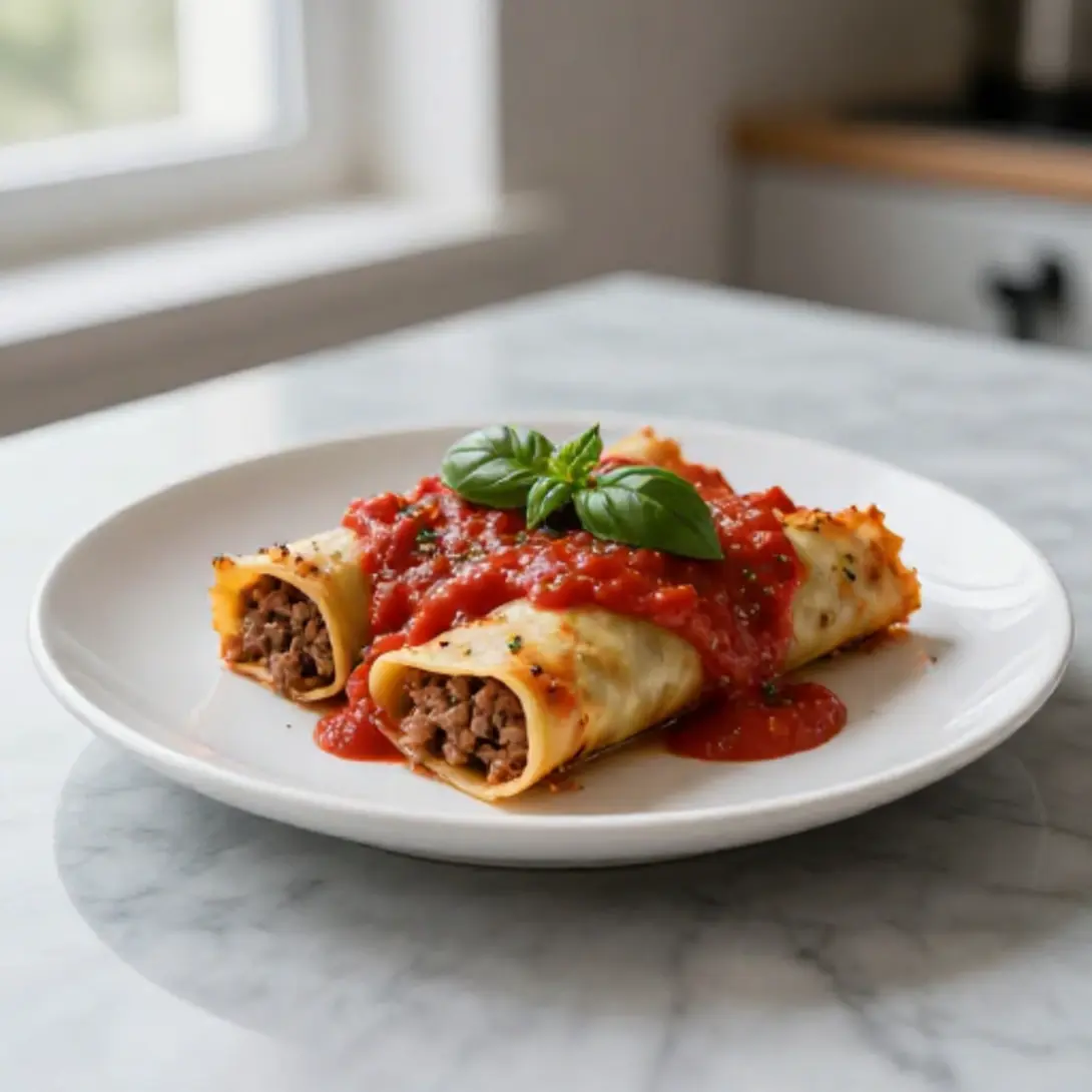 Cannelloni à la viande au Cookeo - liste des ingrédients