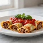Savoureux cannelloni à la viande cuisinés à l'aide du Cookeo.