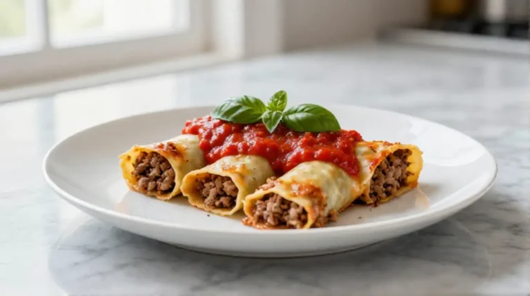 Savoureux cannelloni à la viande cuisinés à l'aide du Cookeo.
