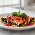 Cannelloni épinards ricotta au Cookeo, crémeux et savoureux