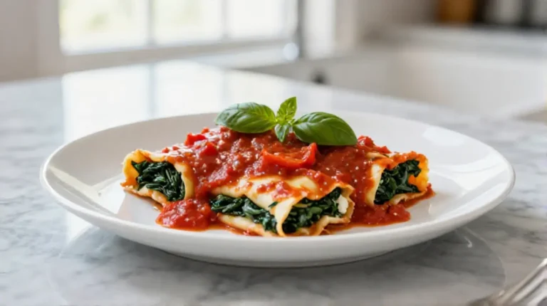 Cannelloni épinards ricotta au Cookeo, crémeux et savoureux