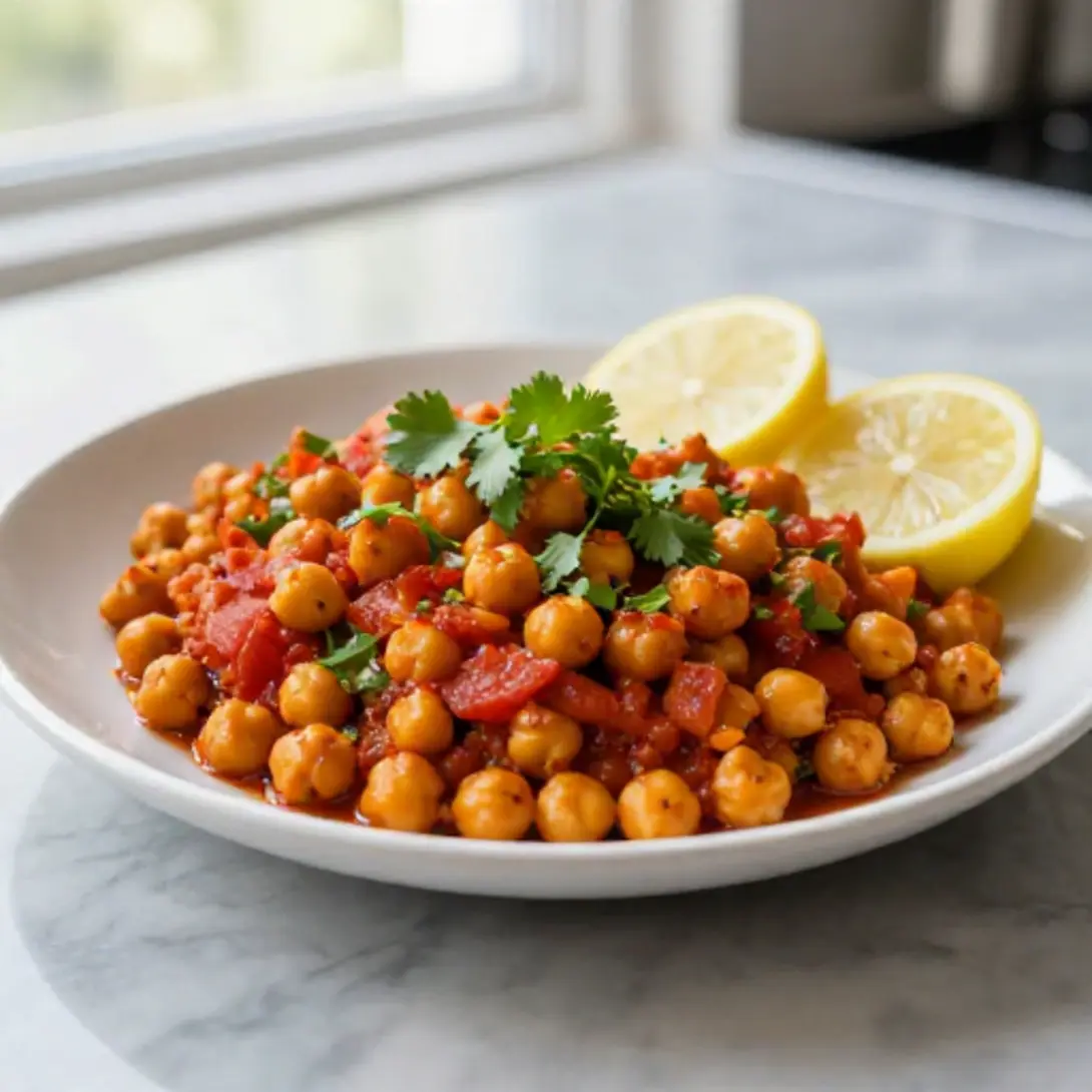 Chana masala au Cookeo - liste des ingrédients