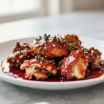Coq au vin au Cookeo, mijoté à la perfection