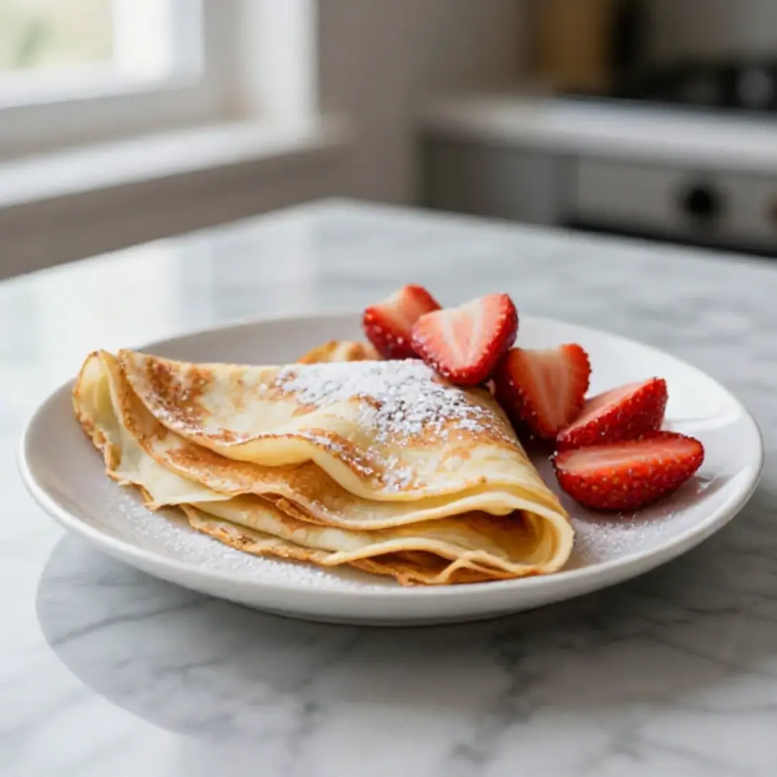 Crêpes au Cookeo - liste des ingrédients