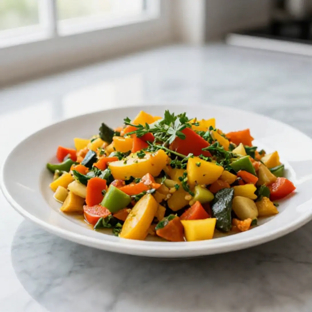 Curry de légumes au Cookeo - liste des ingrédients