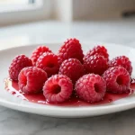 Framboises en sirop au Cookeo, sucrées et juteuses