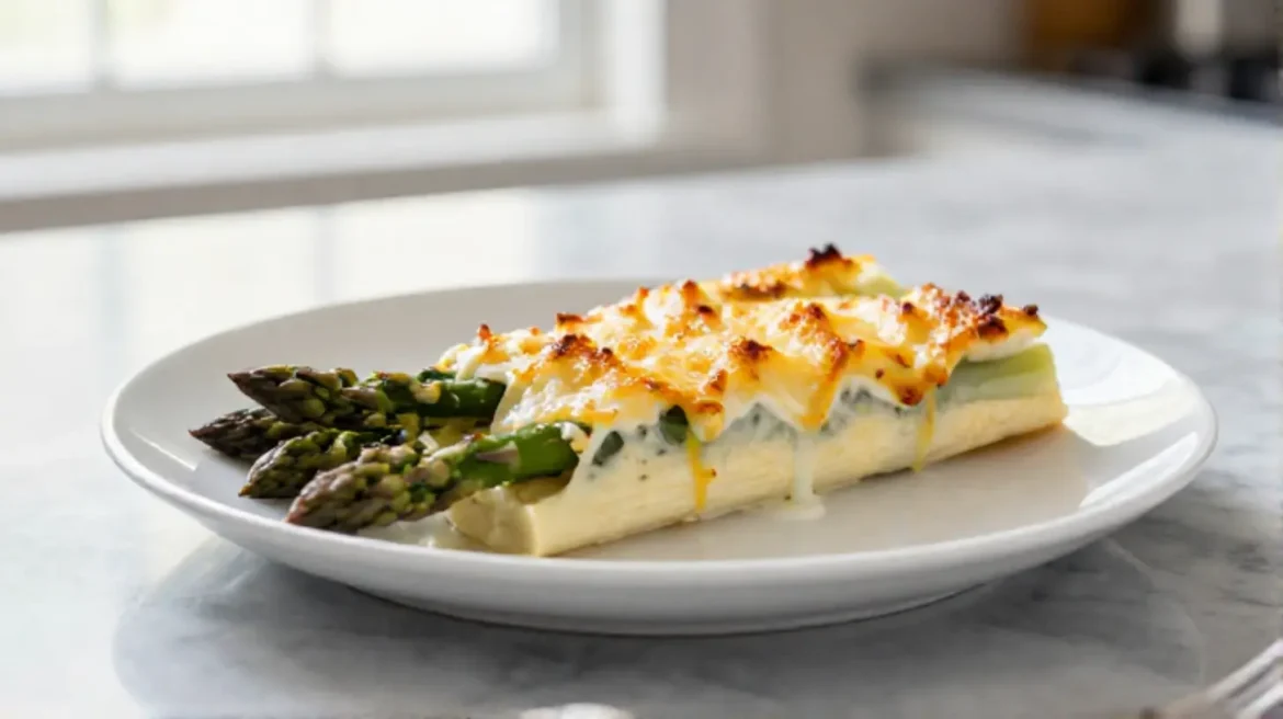 Gratin d'asperges au Cookeo, crémeux et savoureux