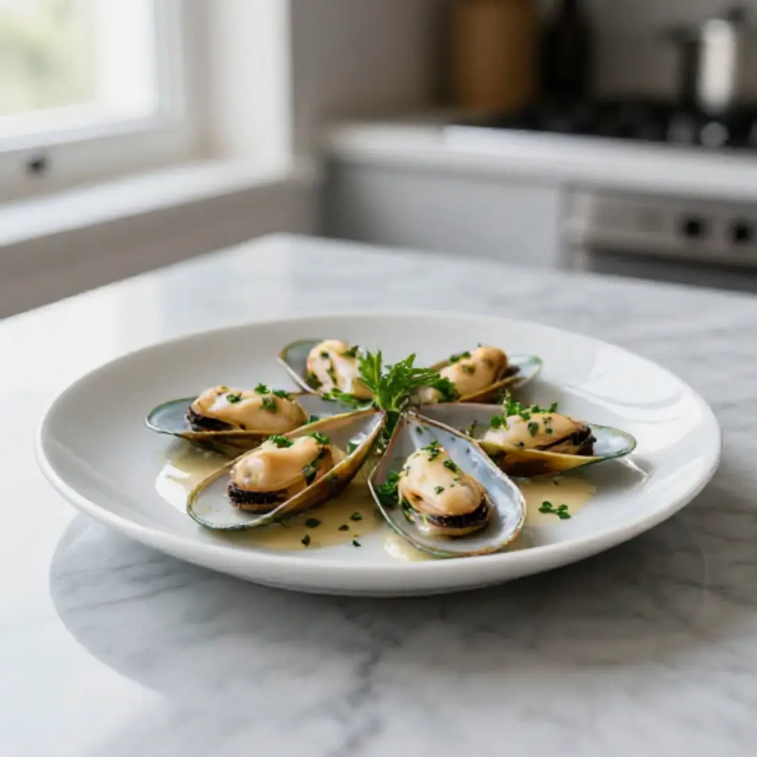 Moules à la crème au Cookeo - liste des ingrédients