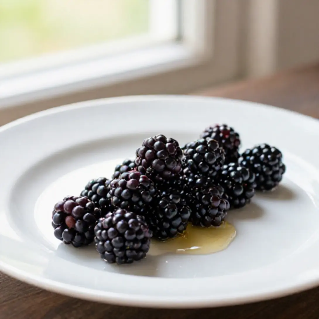 Mûres sauvages au Cookeo - liste des ingrédients