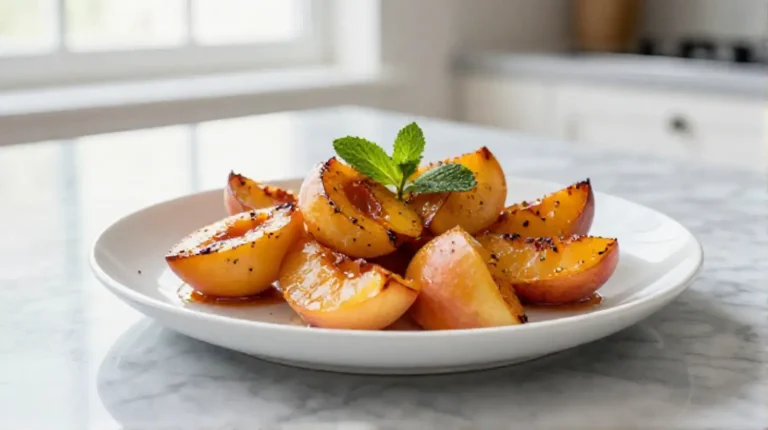 Nectarines confites au Cookeo, sucrées et délicieusement fondantes