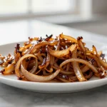 Oignons caramélisés au Cookeo, sucrés et savoureux.