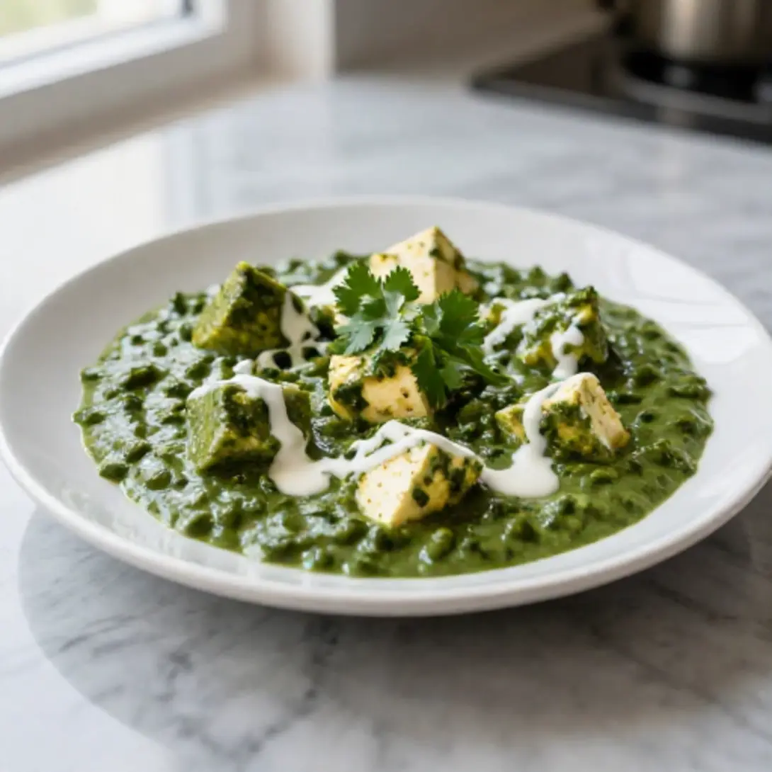 Palak paneer au Cookeo - liste des ingrédients