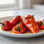 Poivrons doux grillés au Cookeo, savoureux et colorés.