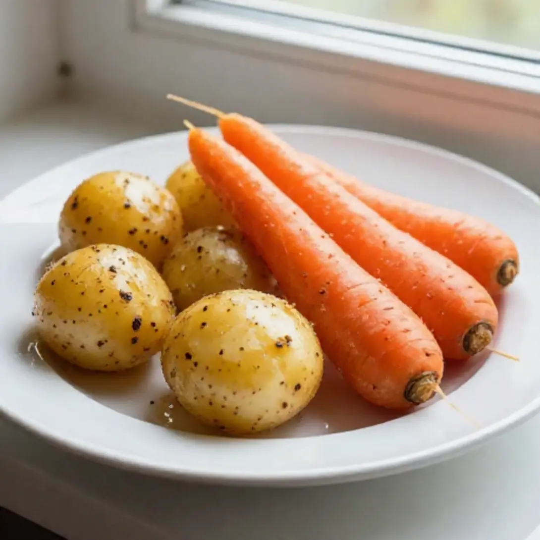 Pommes de terre carottes au Cookeo - liste des ingrédients