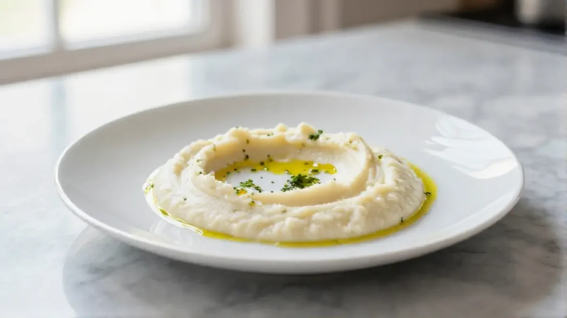 Savoureuse purée de céleri-rave au Cookeo, crémeuse et riche en saveurs