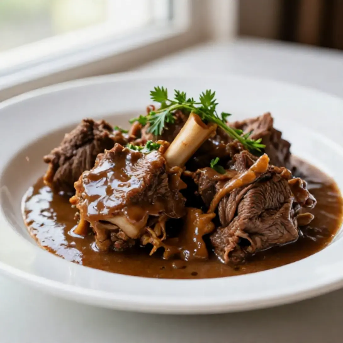 Queue de bœuf au Cookeo - liste des ingrédients