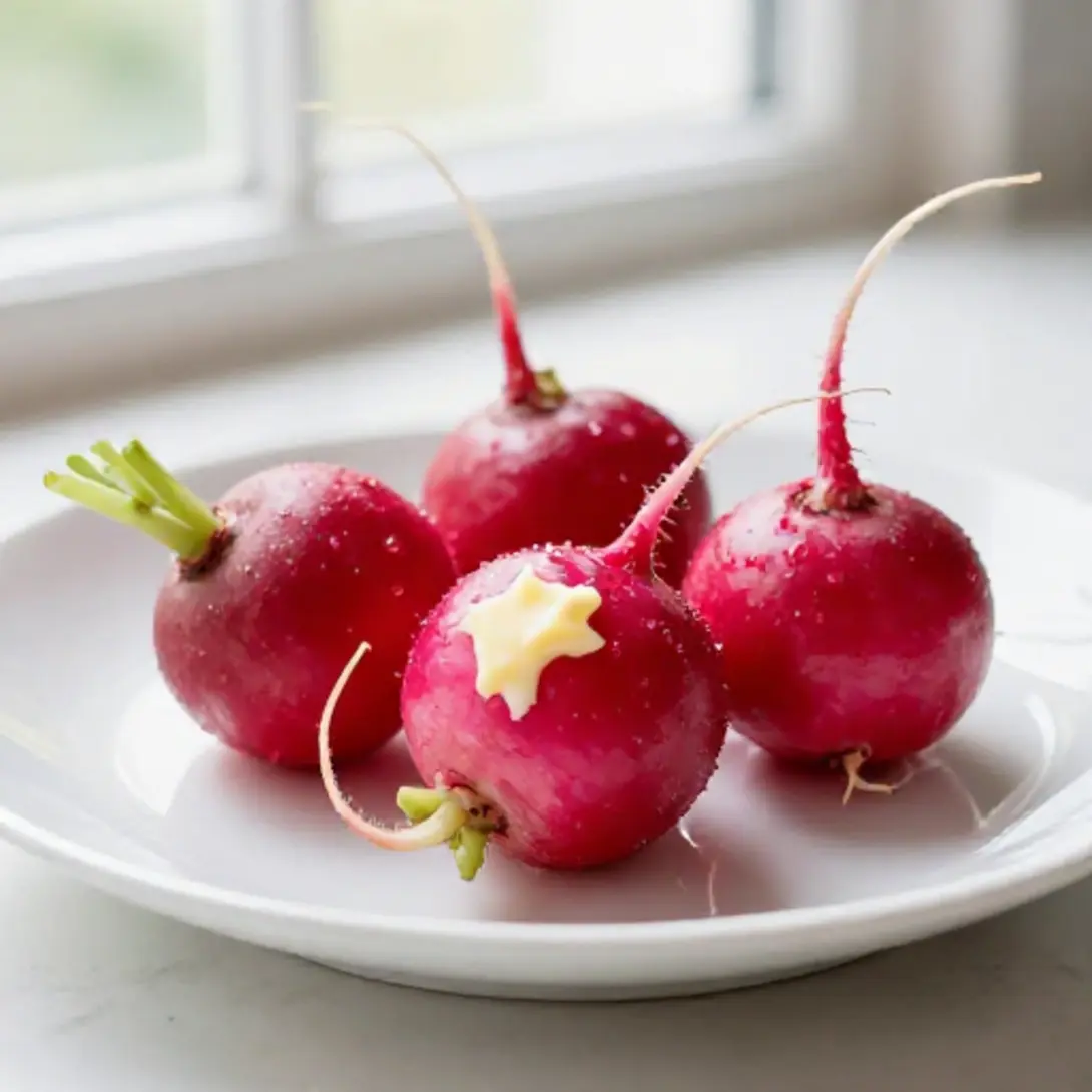Radis beurre au Cookeo - liste des ingrédients