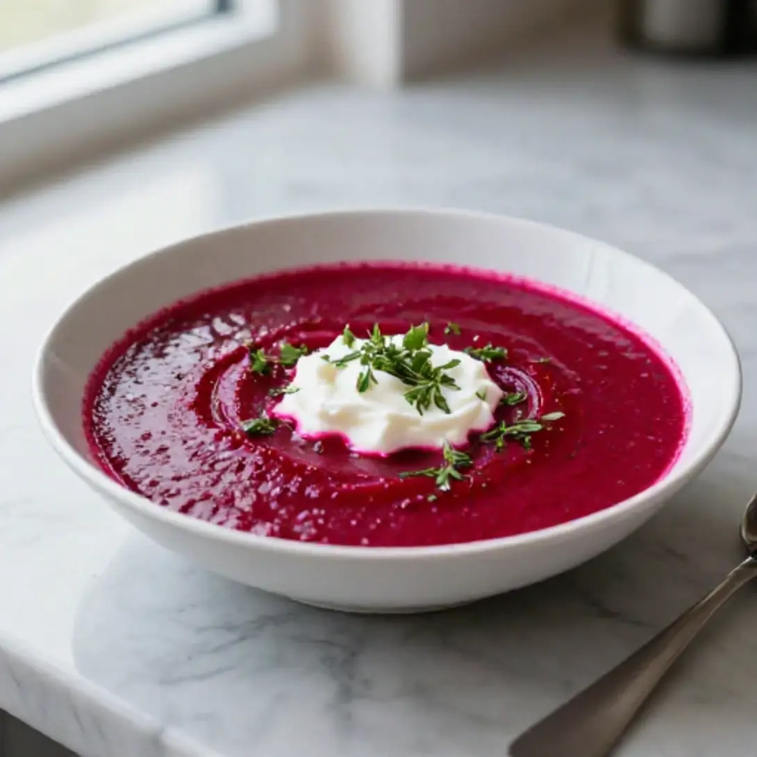 Soupe froide de betterave au Cookeo - liste des ingrédients
