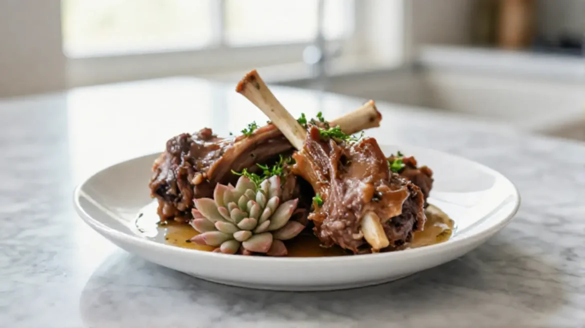 Savoureuse souris d'agneau confite au Cookeo, cuite à la perfection