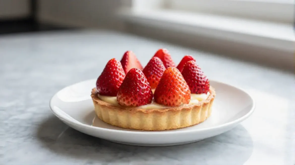 Tarte aux fraises des bois au Cookeo, délicieusement sucrée et fruits frais