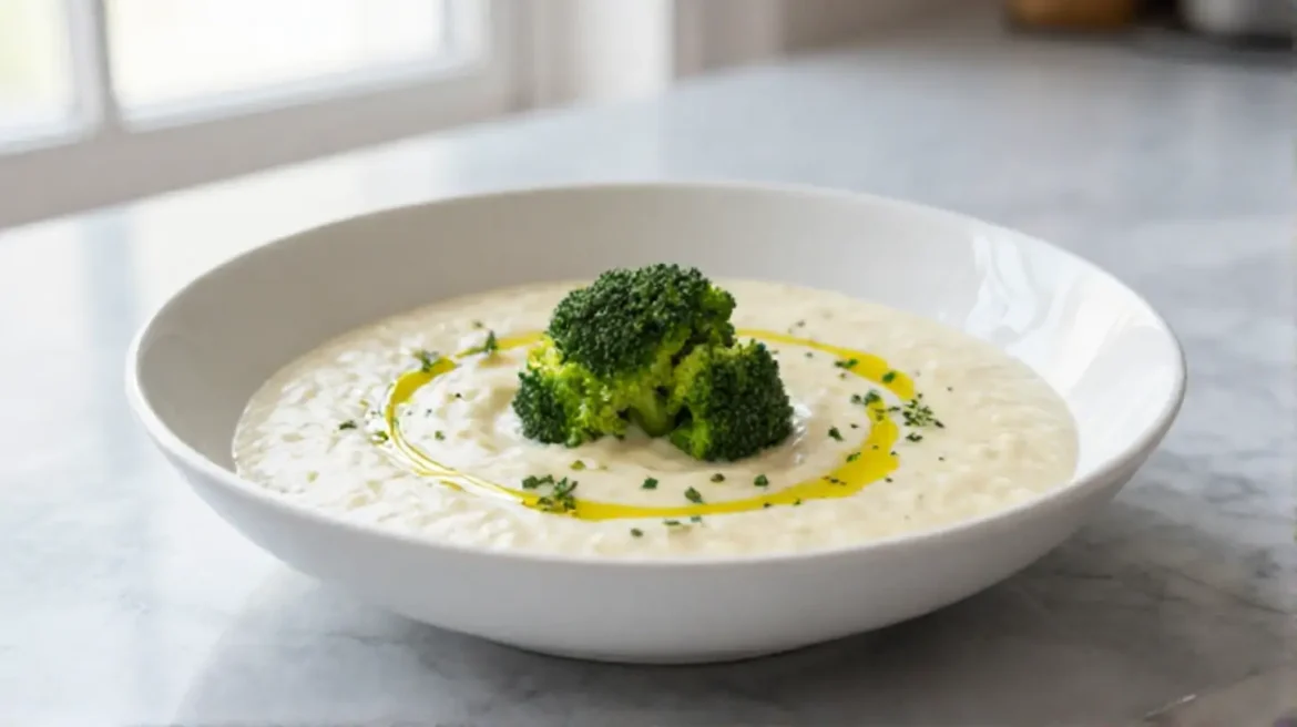 Savoureux velouté de brocoli au Cookeo, crémeux et réconfortant