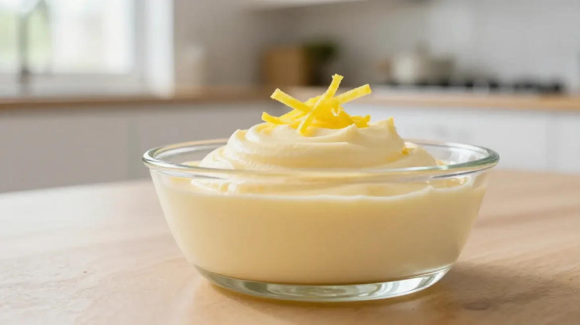 Délicieuse mousse au citron réalisée avec le Cookeo pour un dessert léger et rafraîchissant.