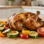 Poulet provençal succulent avec des légumes du soleil cuisinés au Cookeo.