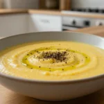 Savoureux velouté de courge et de châtaignes préparé au Cookeo.