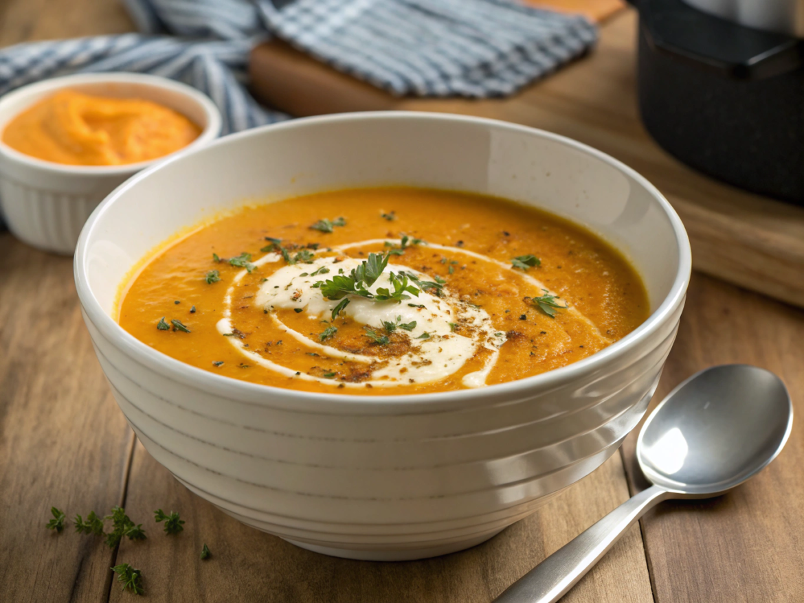 velouté de carottes cookeo