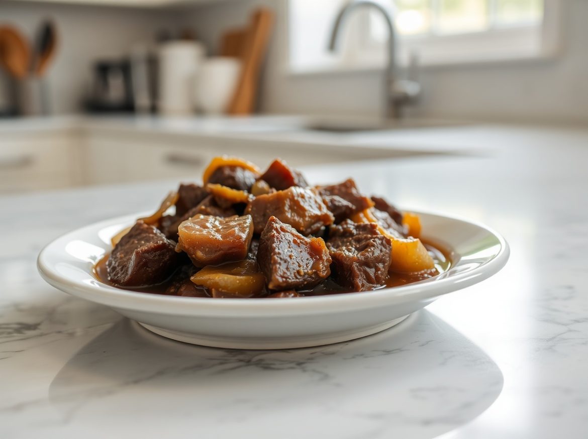 Carbonade Flamande Au Cookeo Savoureuse carbonade flamande au Cookeo, mijotée à la perfection