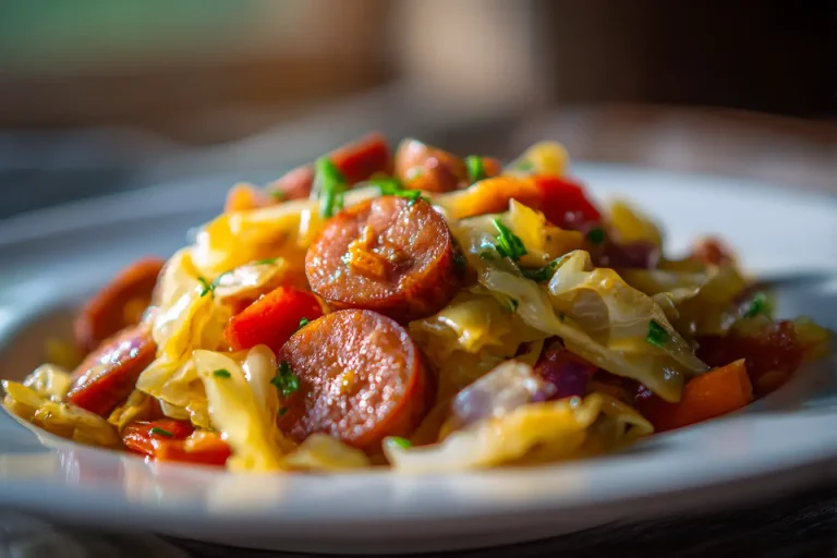 Saucisse au chou au Cookeo, un plat savoureux et réconfortant