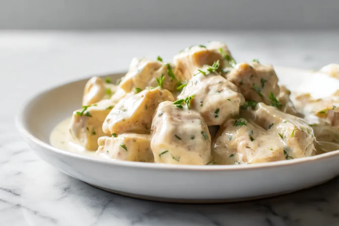 Poulet mascarpone au Cookeo, crémeux et succulent