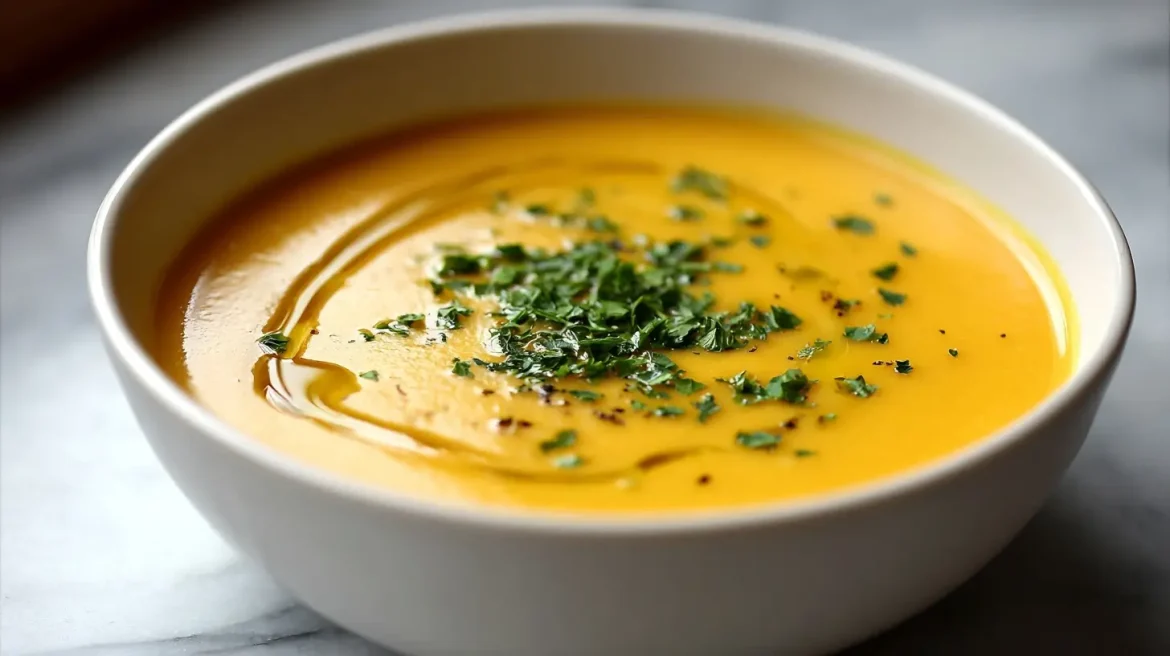 Velouté de butternut au Cookeo, crémeux et réconfortant