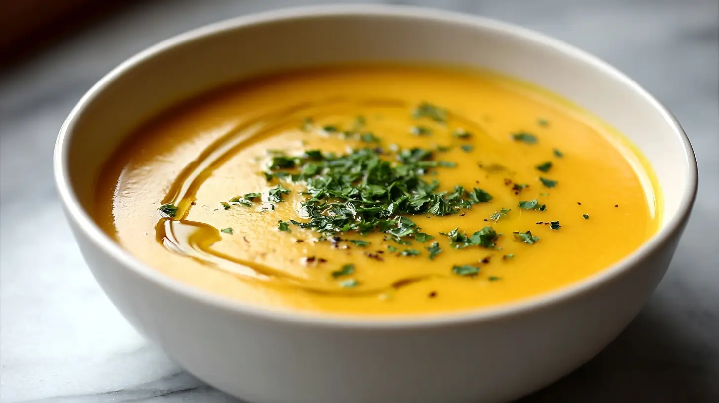 Velouté de butternut au Cookeo, crémeux et réconfortant