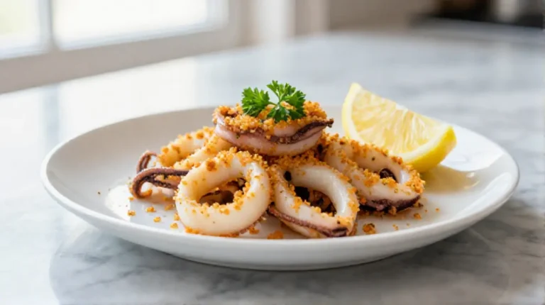 Calamars à la romaine au Cookeo, savoureux et croustillants