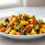 Savoureux curry de légumes au Cookeo, plein de couleurs et de saveurs.