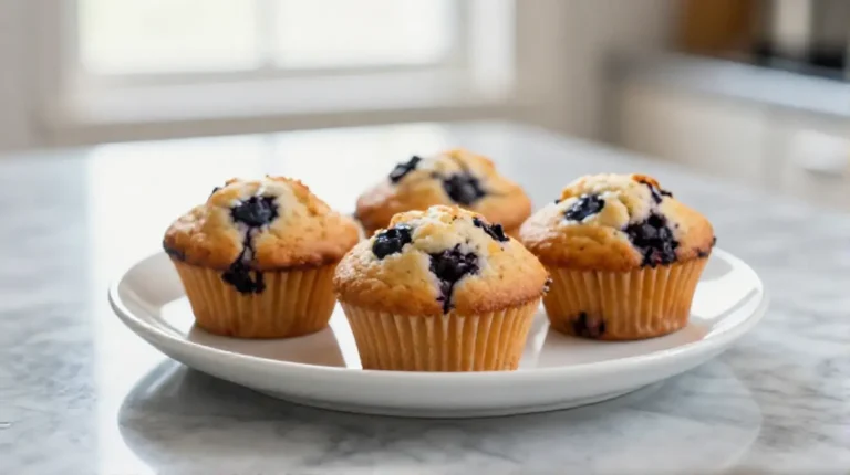 Muffins aux myrtilles au Cookeo, moelleux et gourmands