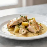 Poulet Vallée d’Auge au Cookeo, savoureux et crémeux
