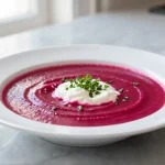 Soupe froide de betterave au Cookeo, rafraîchissante et pleine de saveurs