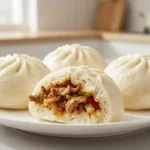 Délicieux baozi vapeur cuisinés au Cookeo, prêts en un rien de temps.