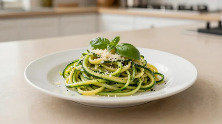 Courgettes Spaghetti Au Cookeo Délicieuses courgettes spaghetti préparées au Cookeo pour un repas savoureux et léger.