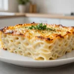 Délicieux gratin de pâtes au Cookeo, facile à préparer et savourer en famille.