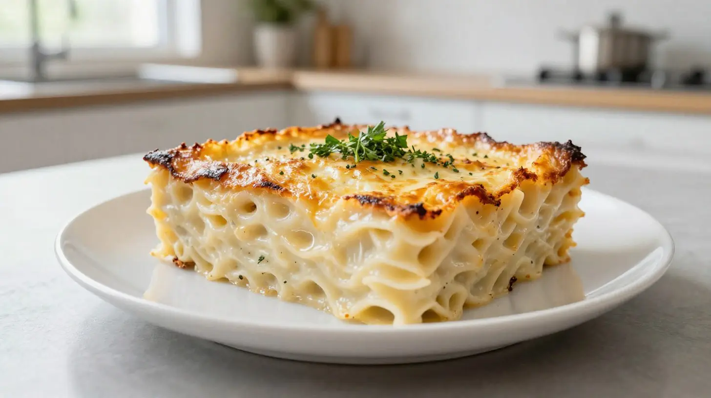Délicieux gratin de pâtes au Cookeo, facile à préparer et savourer en famille.