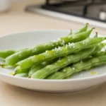 Savoureux haricots verts surgelés cuisinés au Cookeo avec des épices délicieuses.