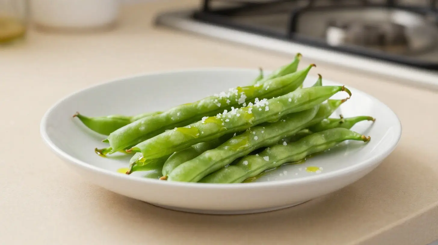 Savoureux haricots verts surgelés cuisinés au Cookeo avec des épices délicieuses.