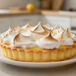 Délicieuse tarte au citron meringuée au Cookeo avec une texture légère et crémeuse.